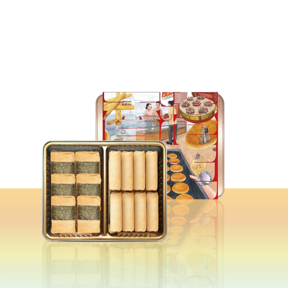 香港餅王什錦禮盒(22件/罐)